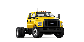 2023 Ford F-750 SD Gas Straight Frame in Bold Yellow