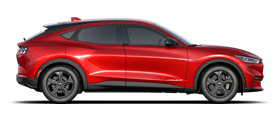 2023 Ford Mustang Mach-E® Select shown in Rapid Red Metallic