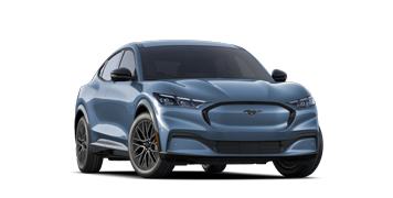 2024 Ford Mustang Mach-E® shown in Vapor Blue Metallic
