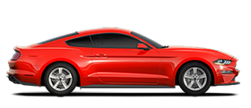 2023 Ford Mustang® EcoBoost® Fastback shown in Race Red