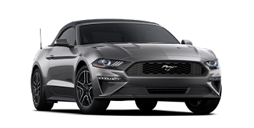 2023 Ford Mustang® EcoBoost® Premium Convertible shown in Carbonized Grey