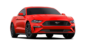 2023 Ford Mustang® GT Fastback shown in Race Red