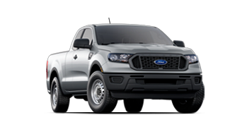 2023 Ford Ranger® XL model in Iconic Silver