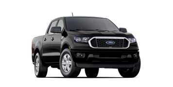 2023 Ford Ranger® XLT model in Shadow Black