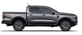 2024 Ford Ranger® LARIAT with Sport Appearance Package and FX4 Package in Carbonized Grey