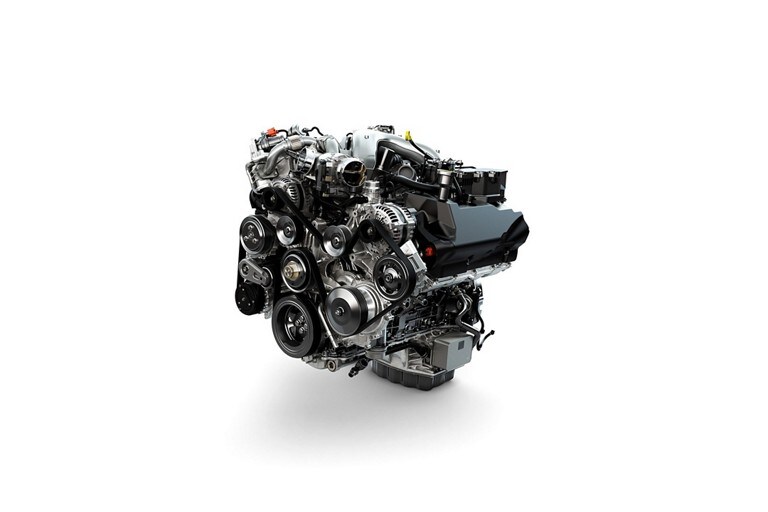 The 6.7-litre Power Stroke® V8 Turbo Diesel engine