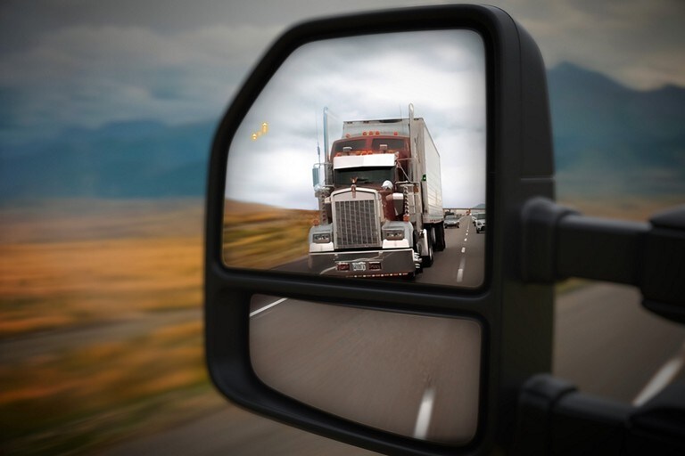 Illustration of the Blind Spot Information System