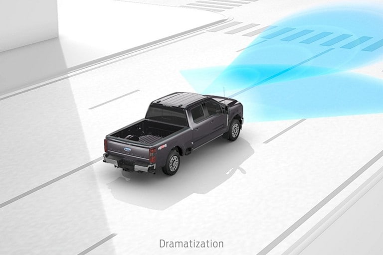 Computer-generated image of a truck