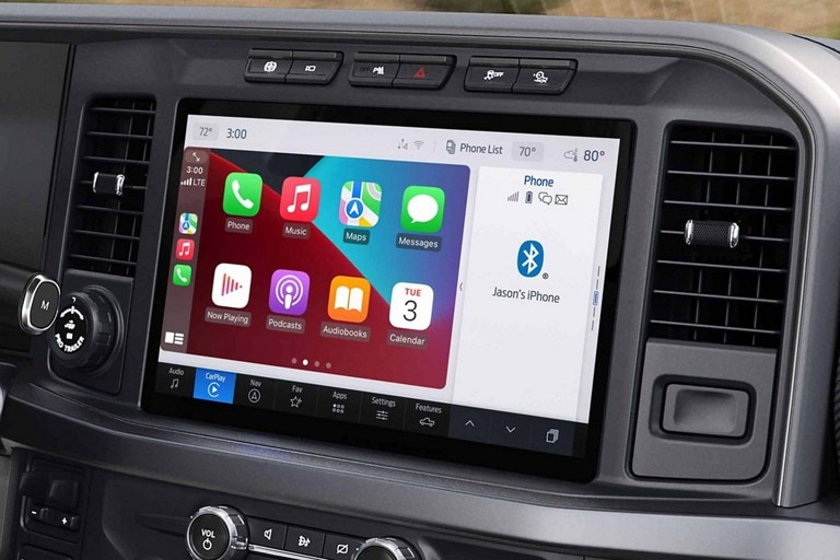 Image showing the display screen and app icons