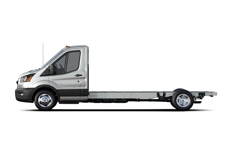 Side view of a 2023 Ford Transit® Cutaway