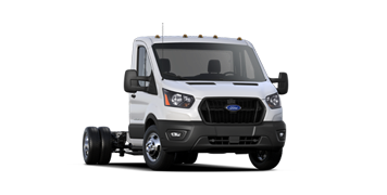 2025 Ford Transit® Cutaway shown in Oxford White