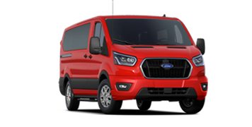 2023 Ford Transit® Passenger Van XLT in Race Red