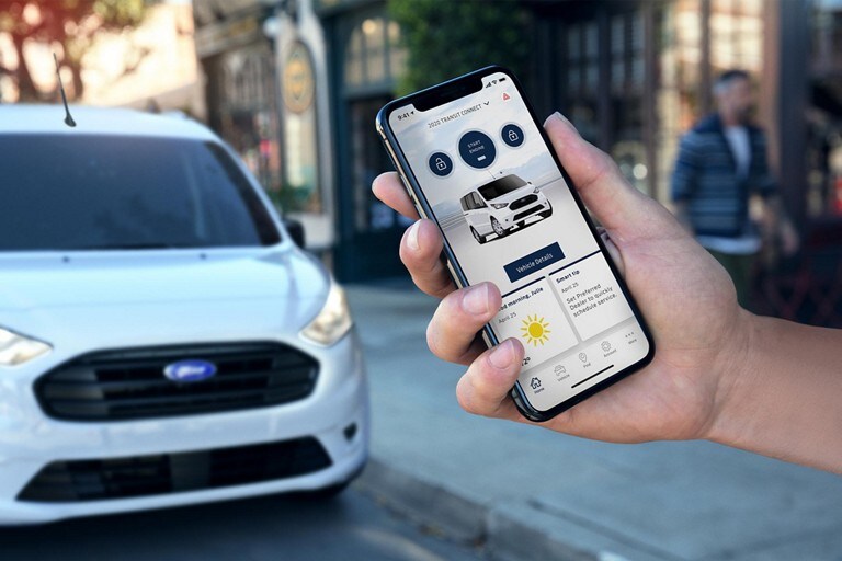 Available Ford Pass Connect™ with Wi-Fi hotspot