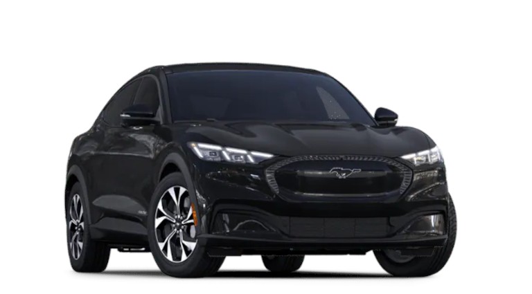 Ford Mustang Mach-e in red