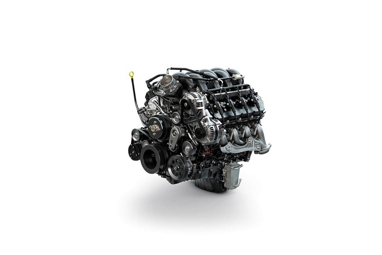 A 2025 Ford Super Duty® 7.3L 2V DECVT V8 Gas Engine