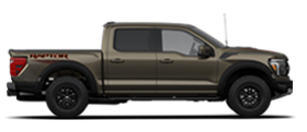 A 2025 US Ford F-150 Raptor in Shelter Green