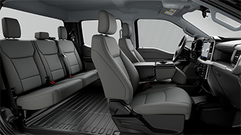 Cloth 40/20/40 Front Seats – Medium Dark Slate