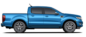 2023 Ford Ranger® Sport Lariat in Velocity Blue
