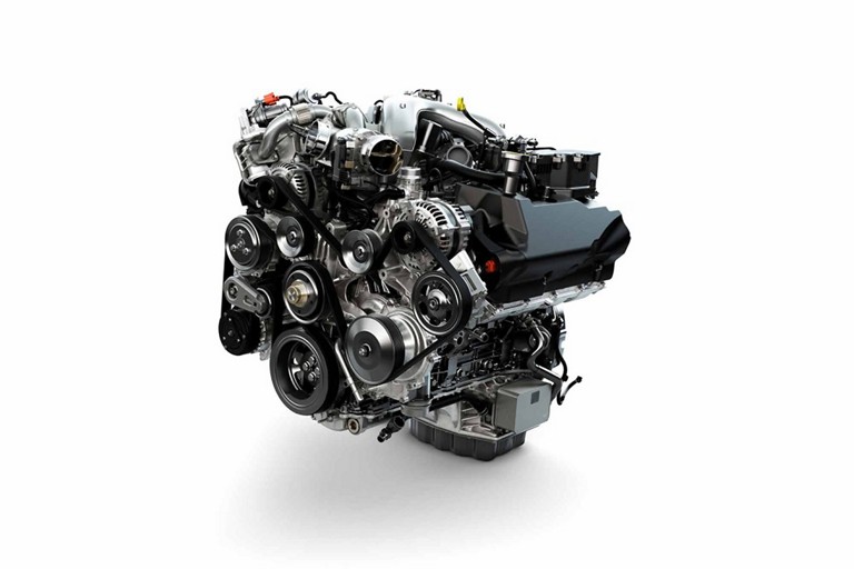 The 6.8L 2V DEVCT NA PFI V8 Gas engine