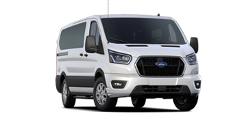 2025 Ford Transit® Passenger Van XLT in Oxford White