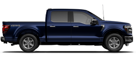 2026 Ford F-150® Lariat® in Antimatter Blue