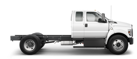 2025 Ford F-650 Gas Straight Frame in Oxford White