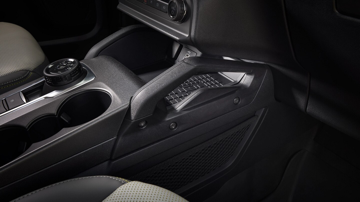 2025 Ford Bronco Sport® interior with passenger-side grab handle