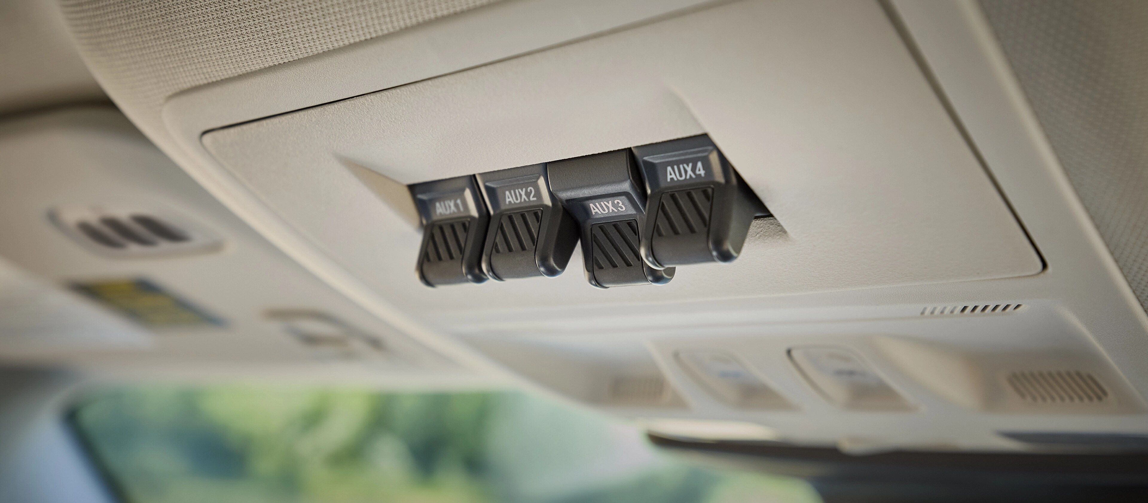 2025 Ford Bronco Sport® interior with the pre-wired switches