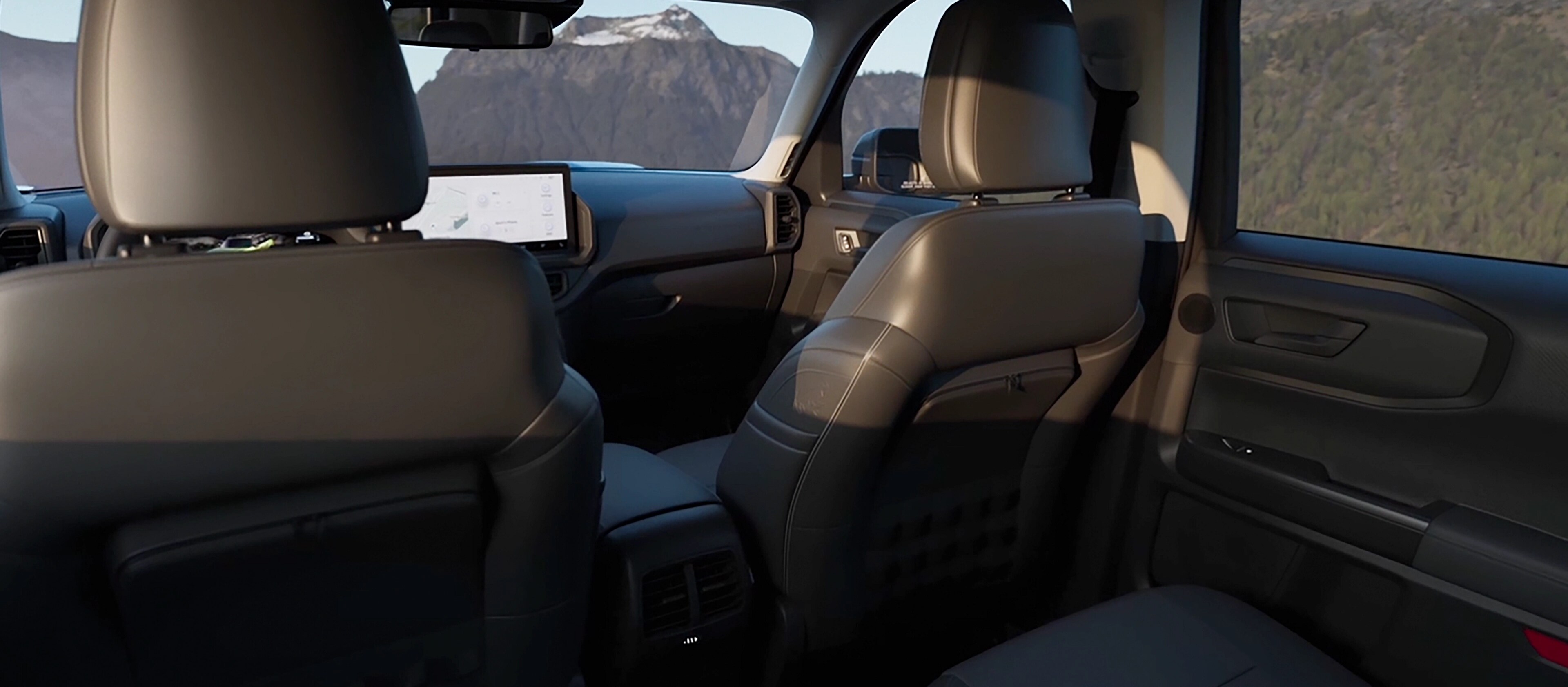 2025 Ford Bronco Sport® interior shown in tan