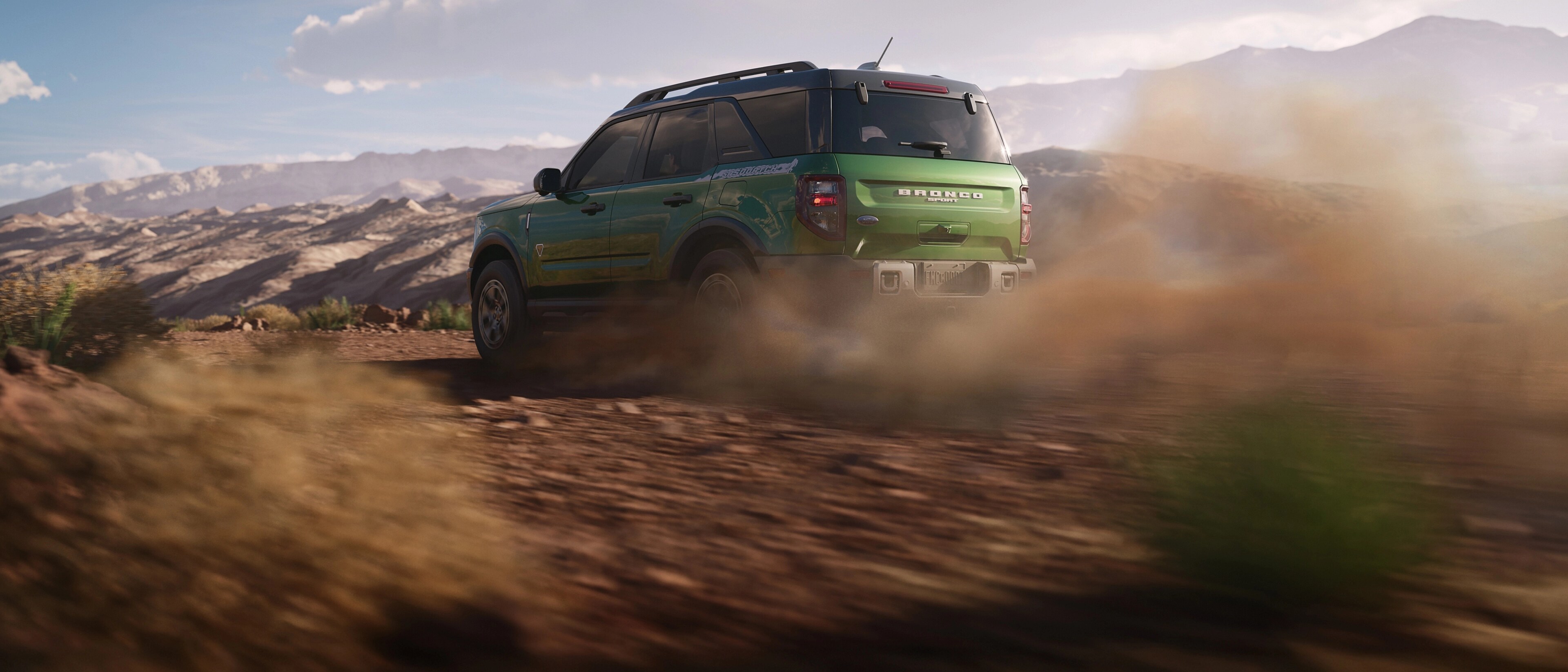 2025 Ford Bronco Sport® being driven on dirt