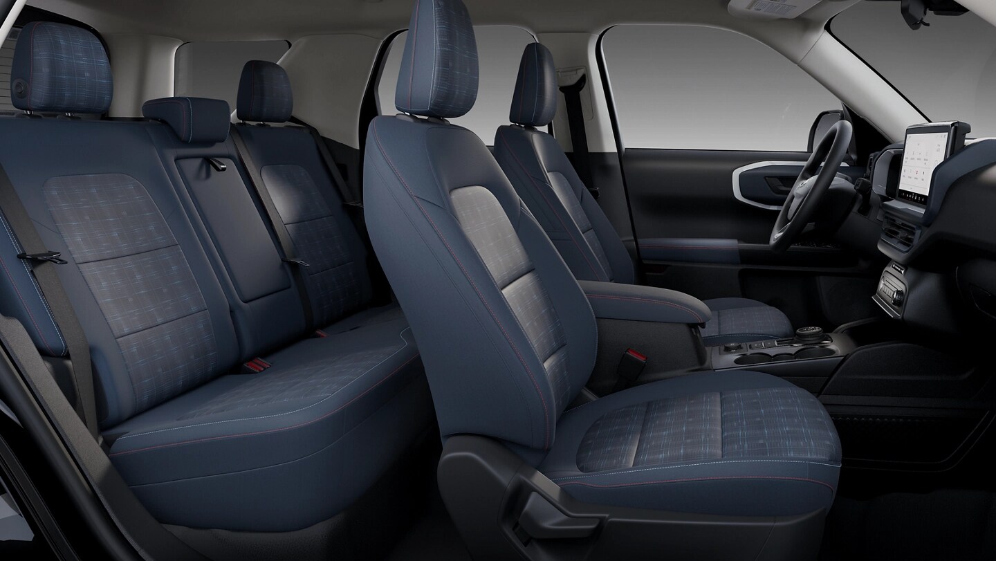2025 Ford Bronco Sport® interior showing interior seating in plaid