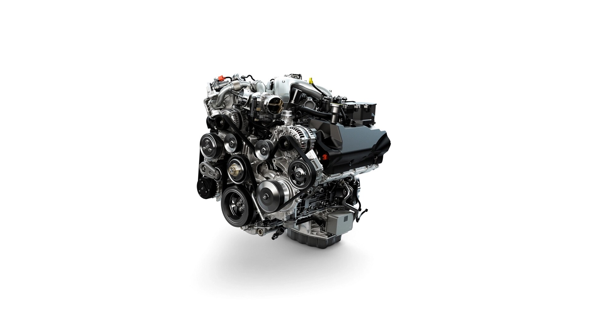 A 2026 Ford Super Duty® Chassis Cab 6.7L 4V OHV Power Stroke® V8 Turbo Diesel engine