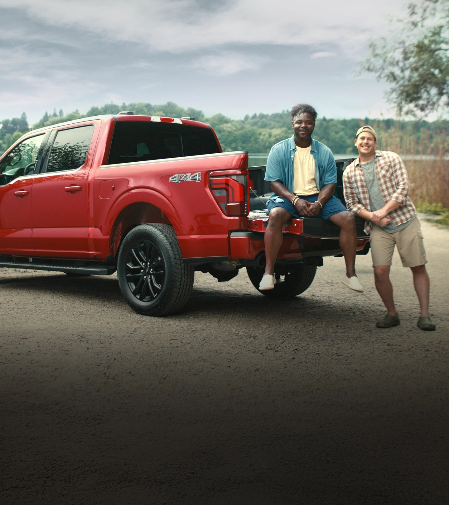 Two Ford of Canada Employees beside a 2025 Ford F-150® 