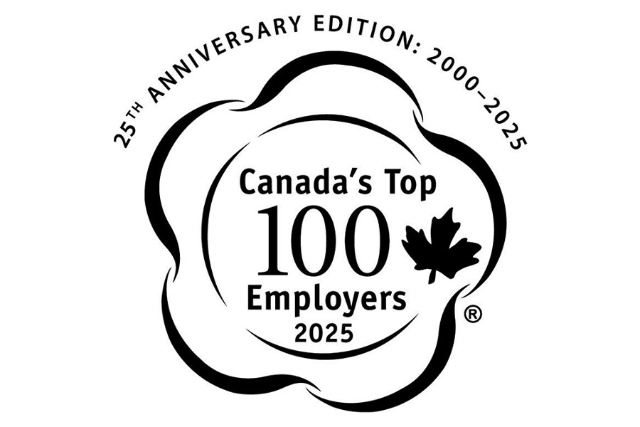 Canada's top 100 employers 2025.