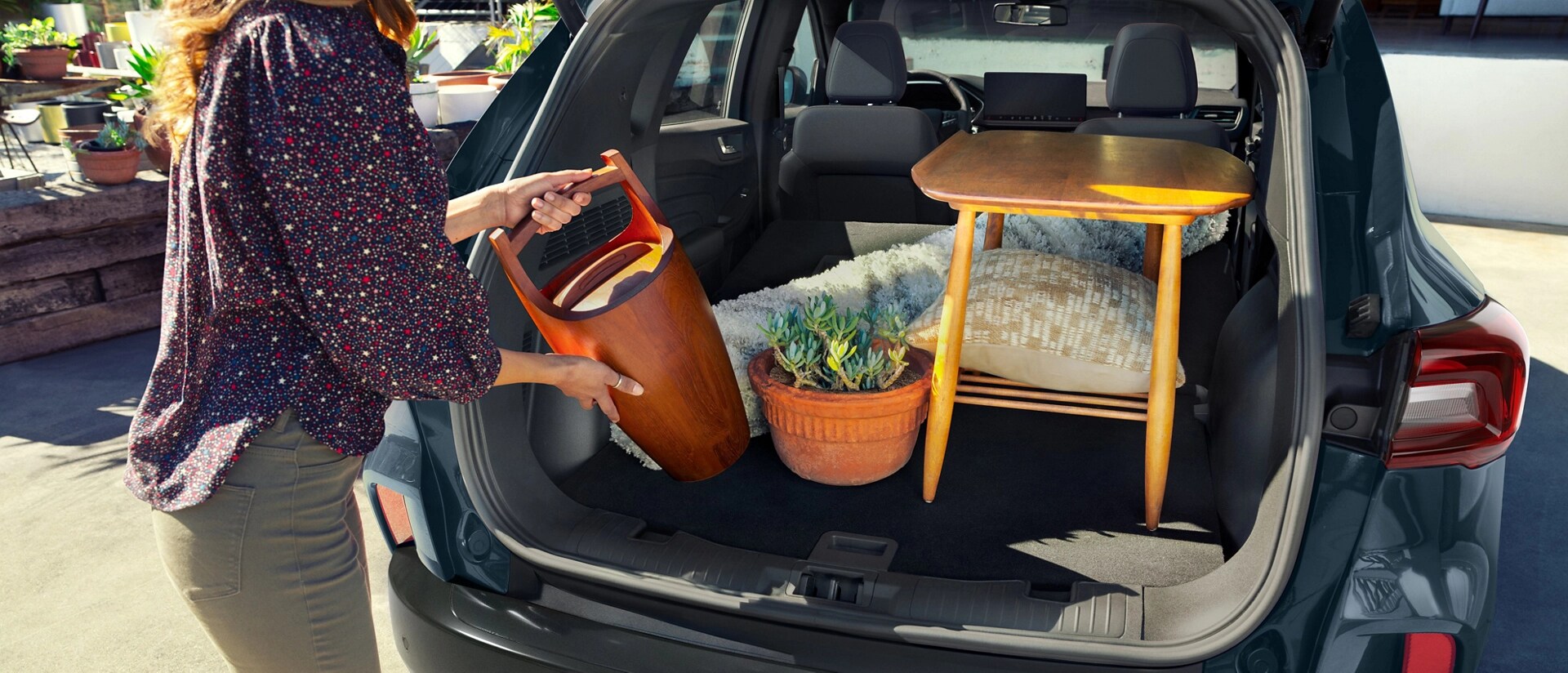 Cargo area of a 2026 Ford Escape® SUV