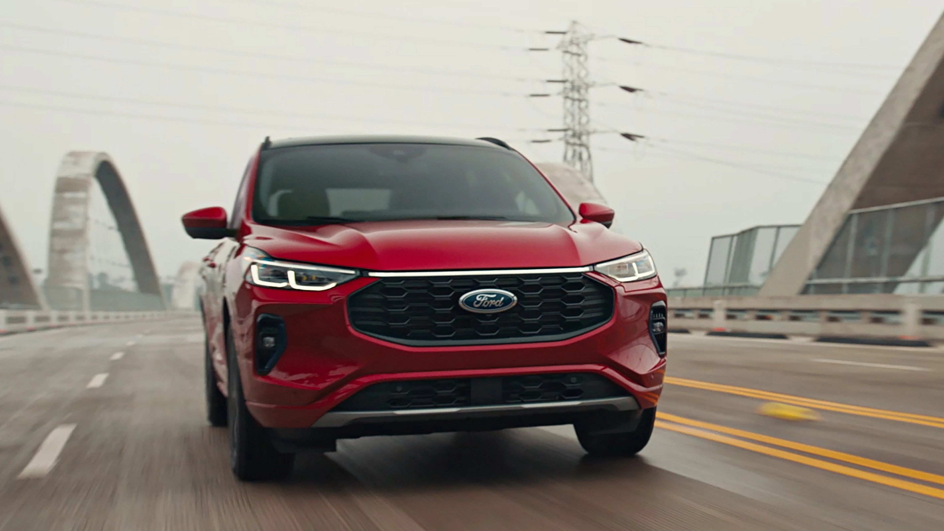 Video of a 2026 Ford Escape® SUV being driven down the road