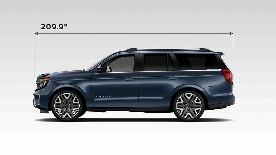 Side profile of a 2025 Ford Expedition® SUV
