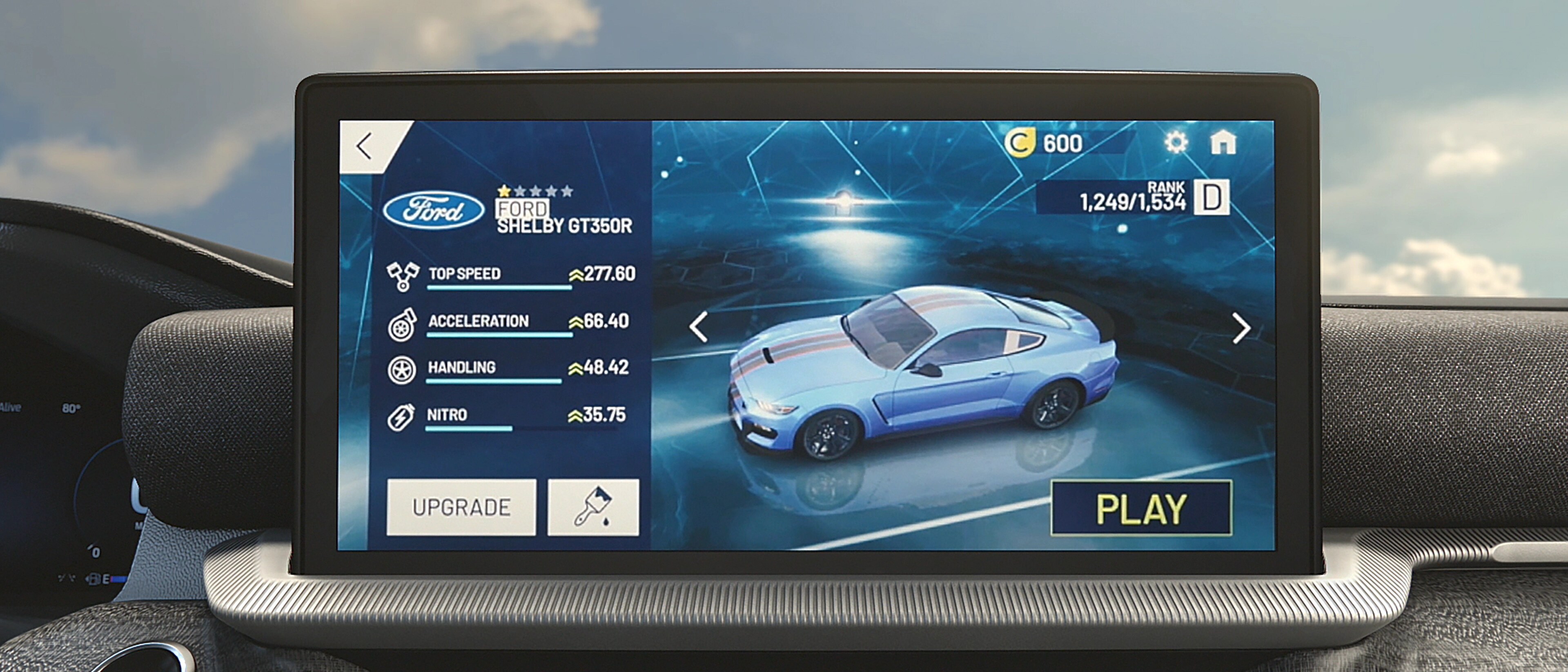 The centre display on a 2026 Ford Explorer® SUV