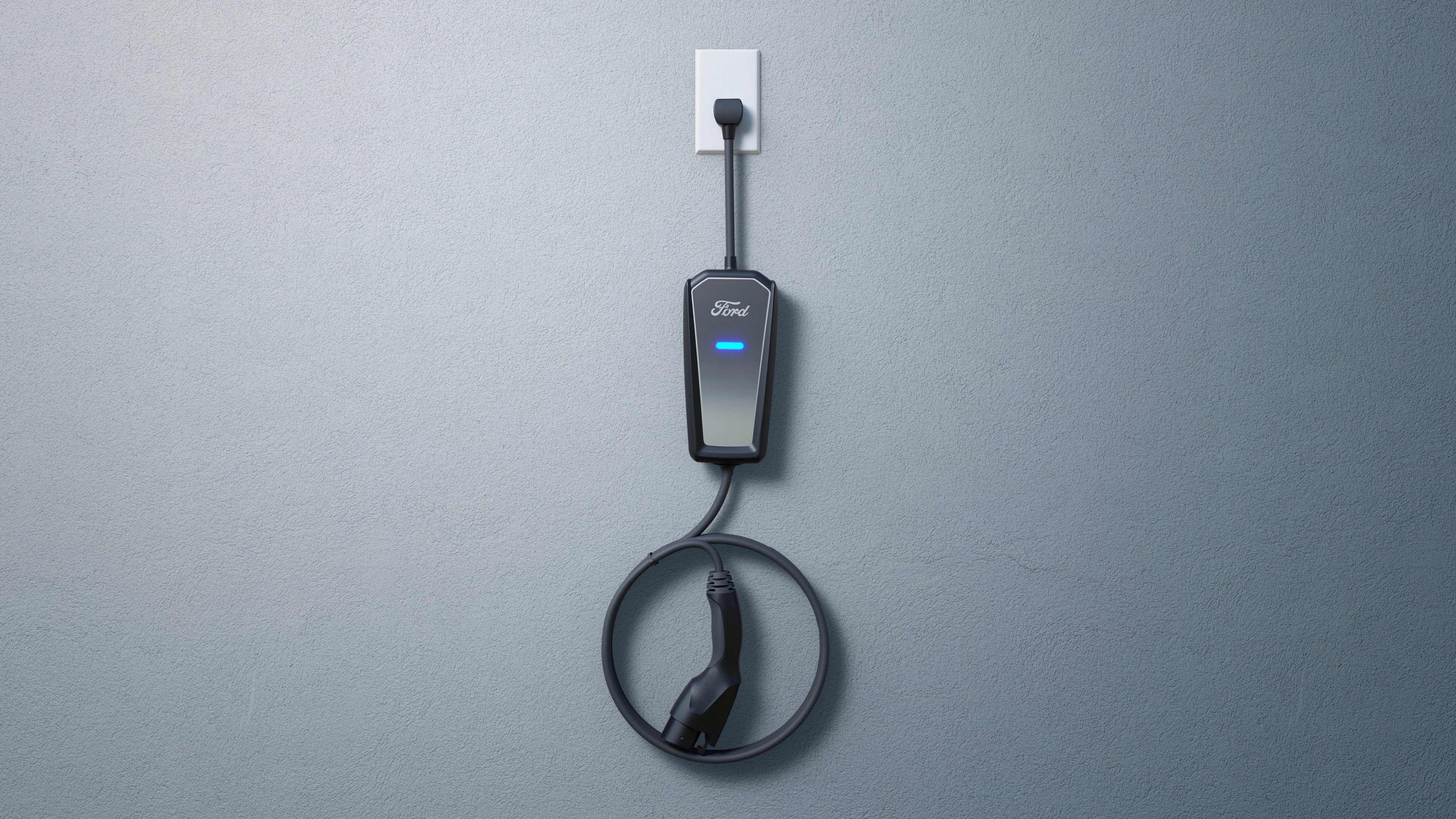 A Ford Mobile Power Cord on a grey background