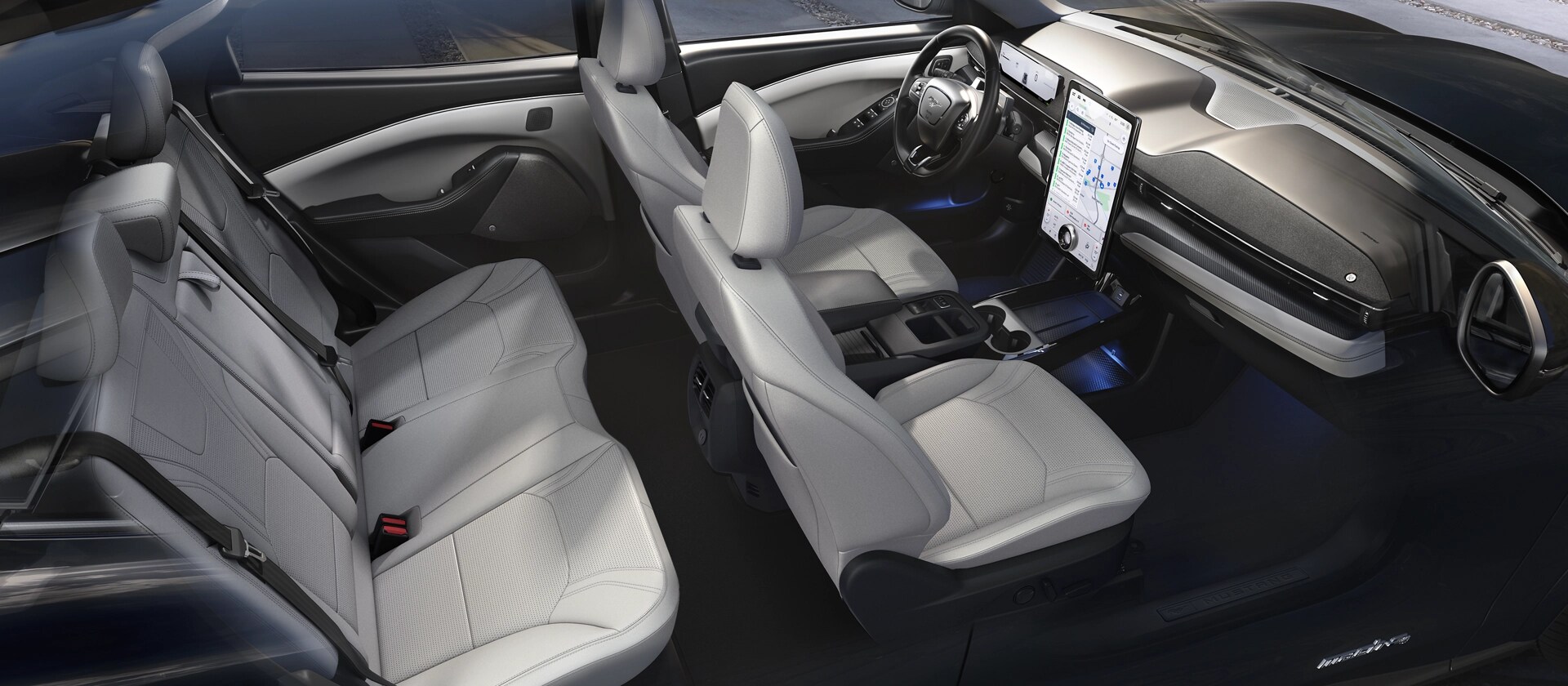 Interior of the 2025 Ford Mustang Mach-E®