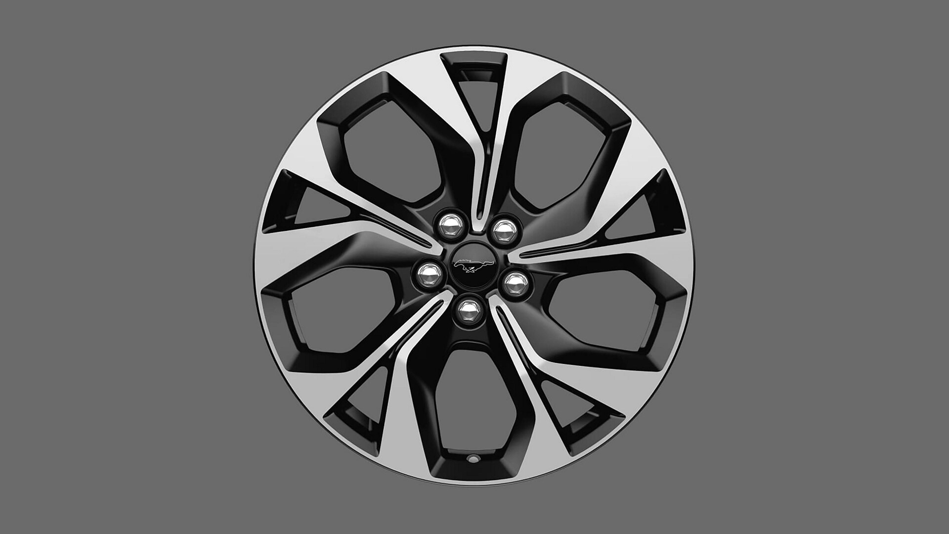 19-inch Machined-Face Aluminum Wheels With Black-Painted Pockets