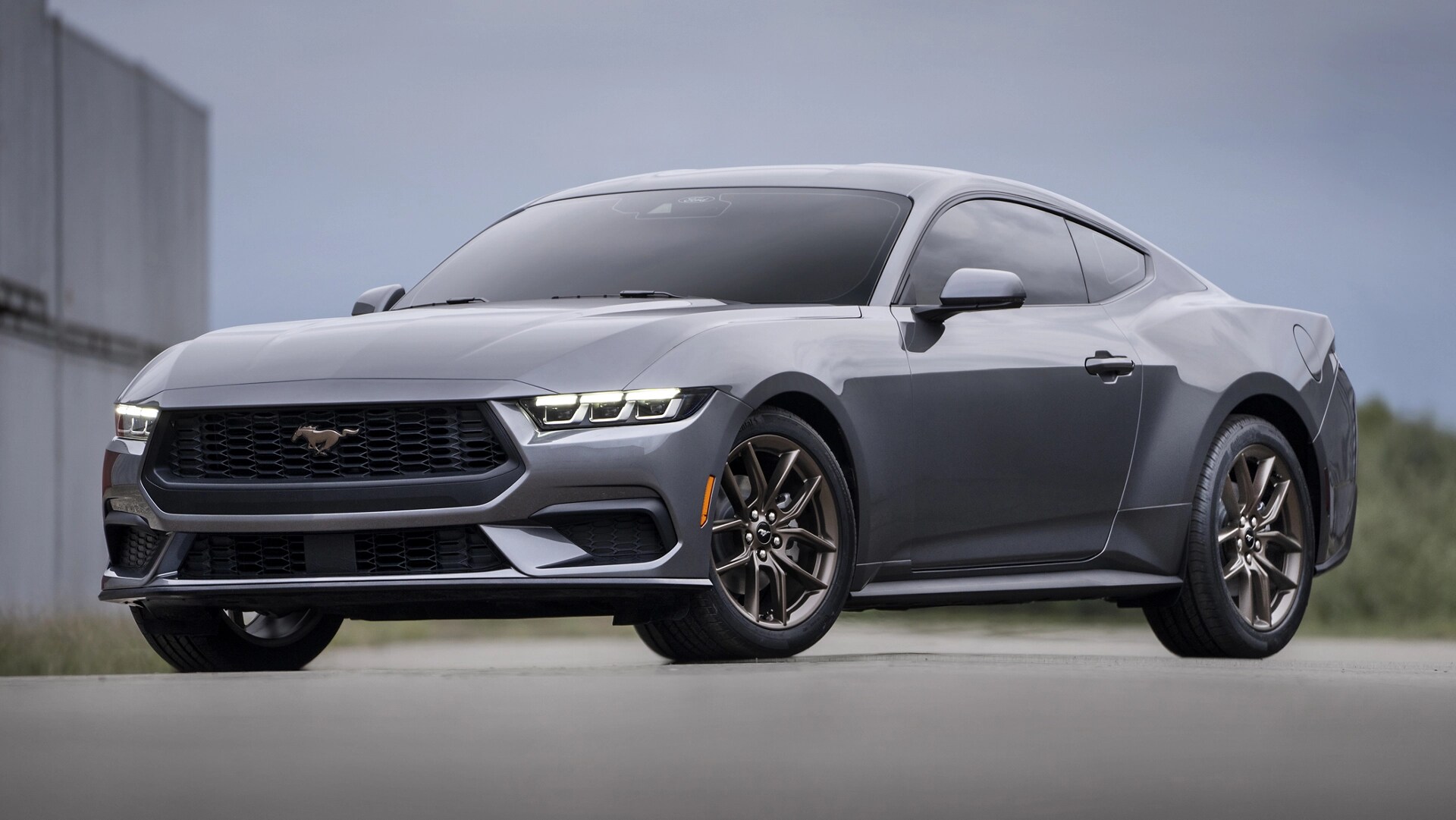 2025 Ford Mustang® coupe with available Bronze Appearance Package