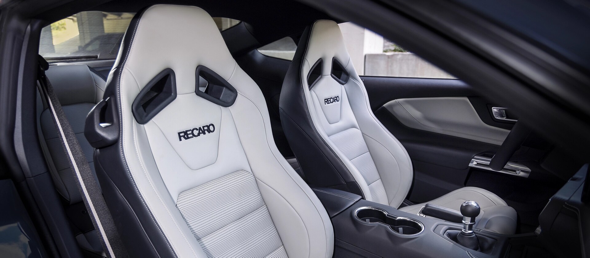 2025 Ford Mustang® interior with available RECARO® seats