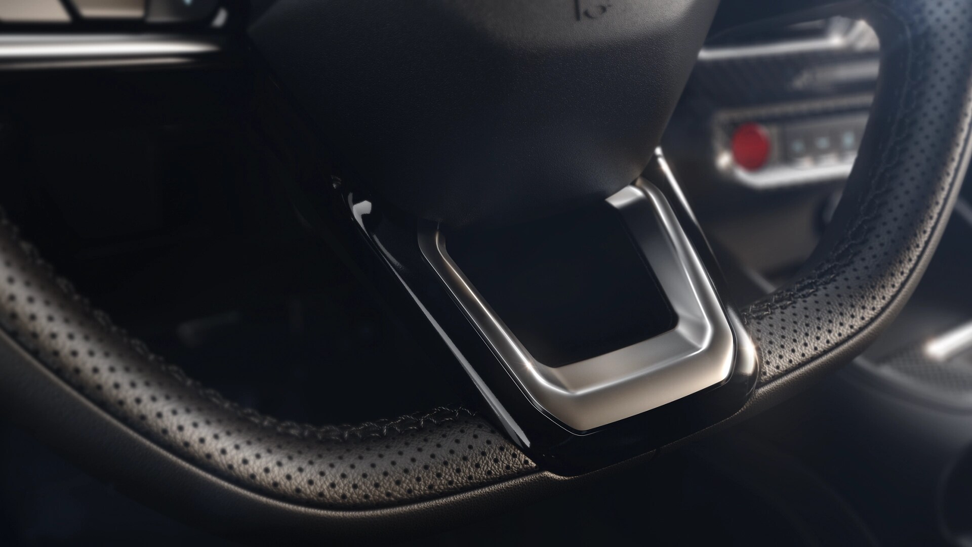 2025 Ford Mustang® flat-bottom steering wheel