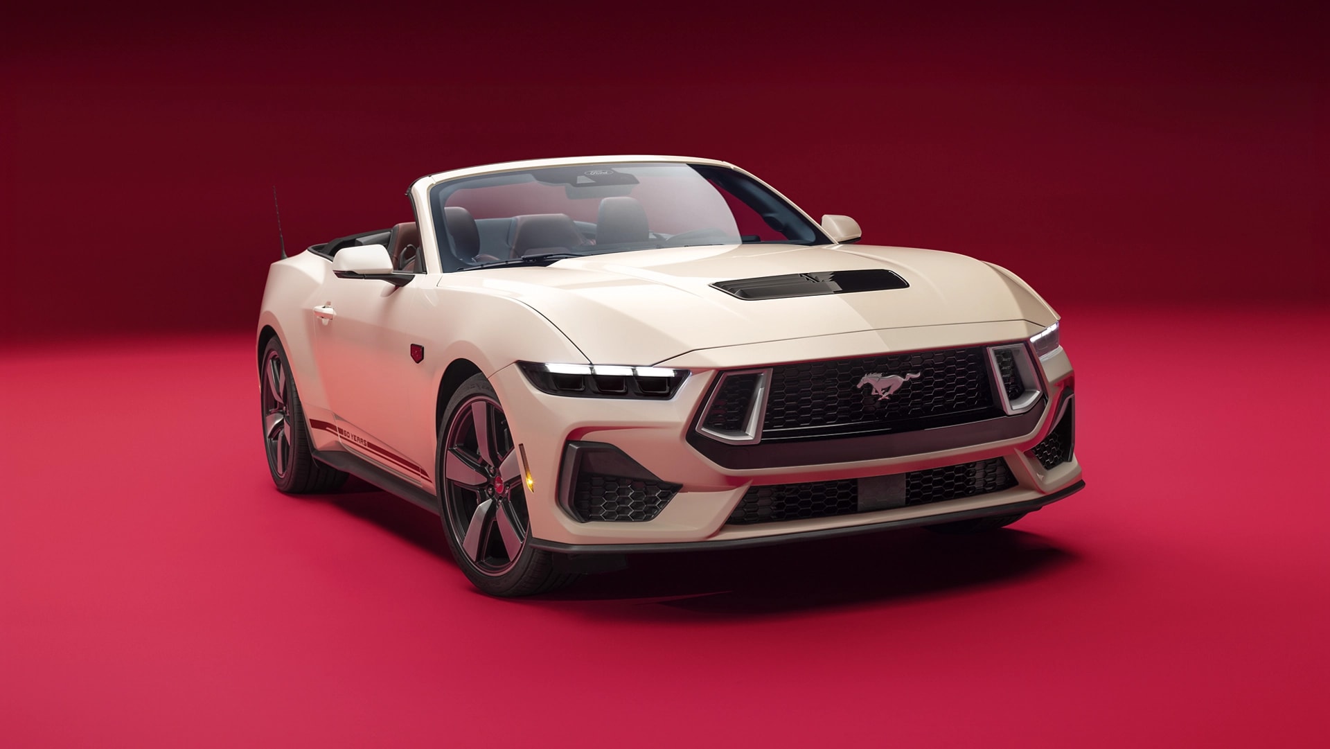 2025 Ford Mustang® GT Premium convertible with Mustang® 60th Anniversary Package