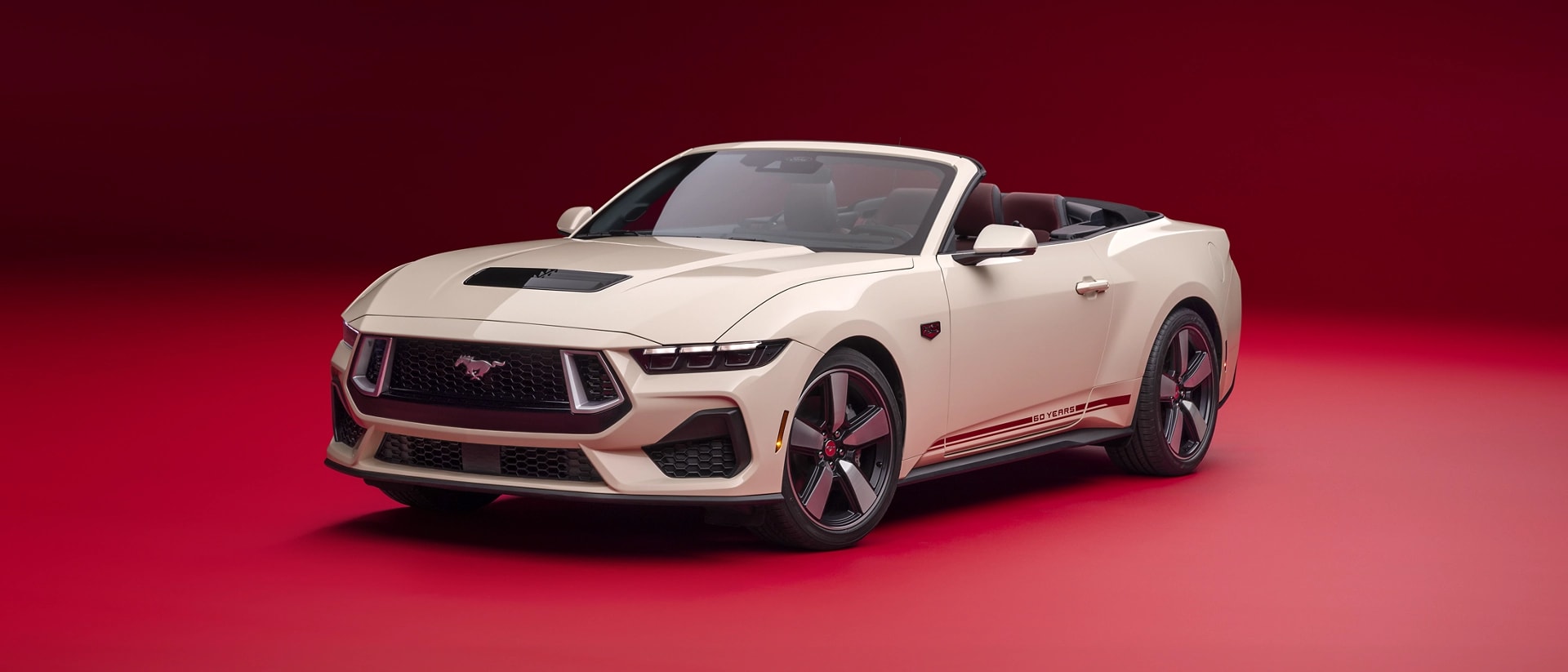 2025 Ford Mustang® GT Premium convertible with Mustang® 60th Anniversary Package