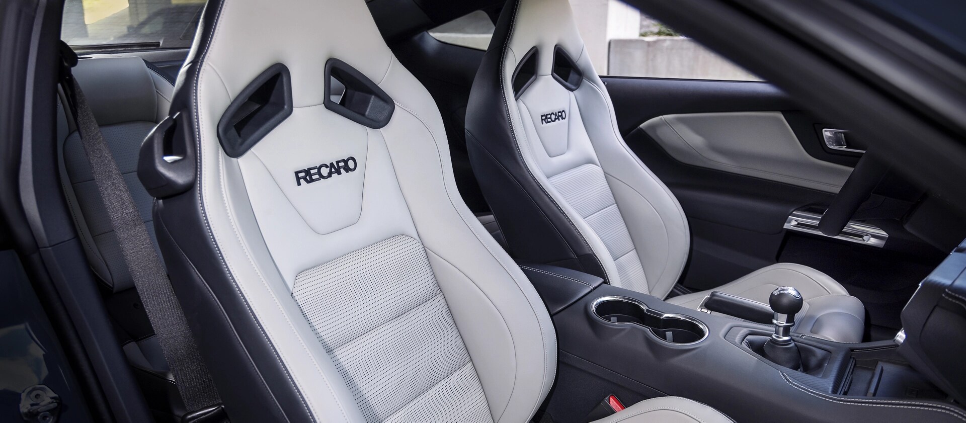 2026 Ford Mustang® fastback interior with available RECARO® seats