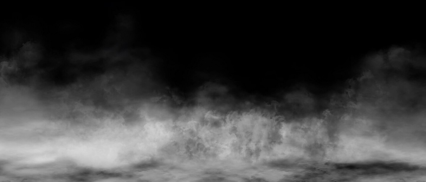  Swirling smoke on a black background.