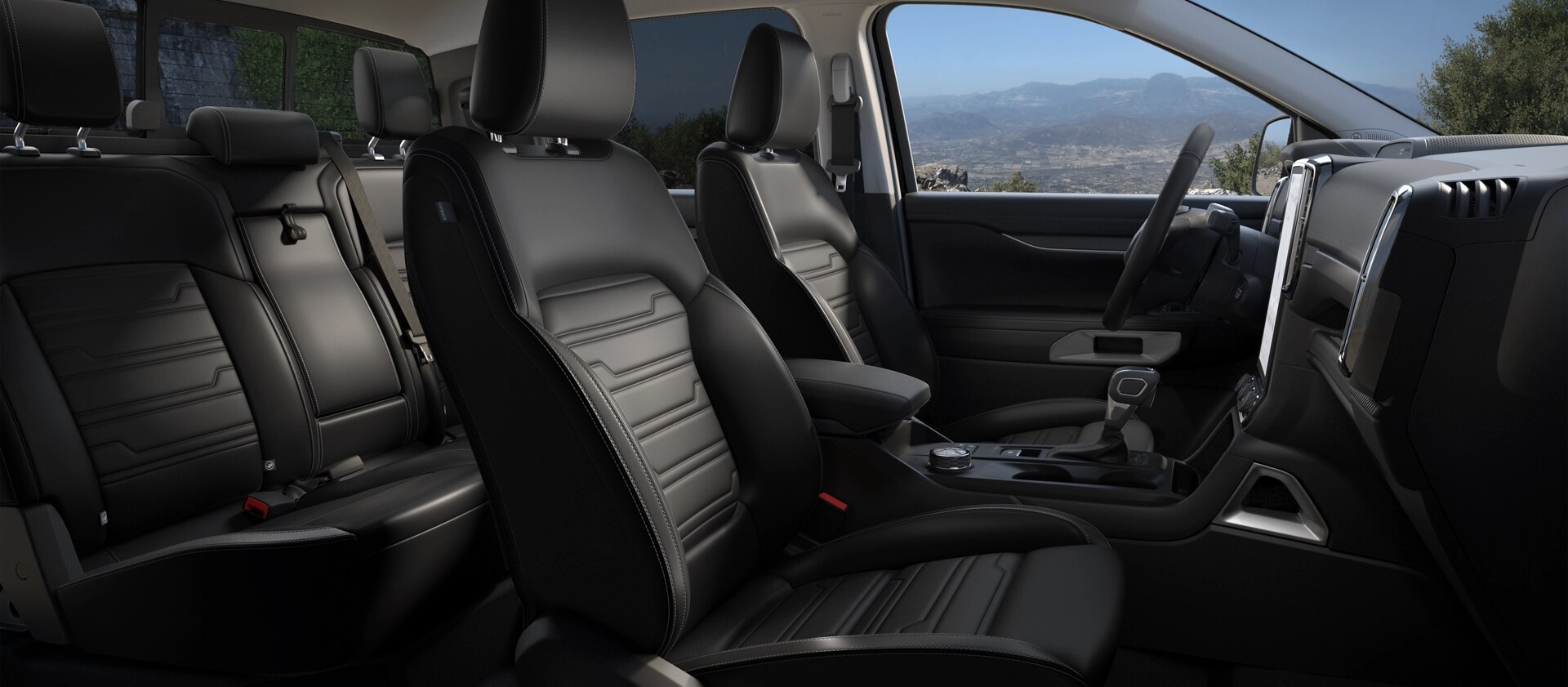 Interior of a 2025 Ford Ranger®