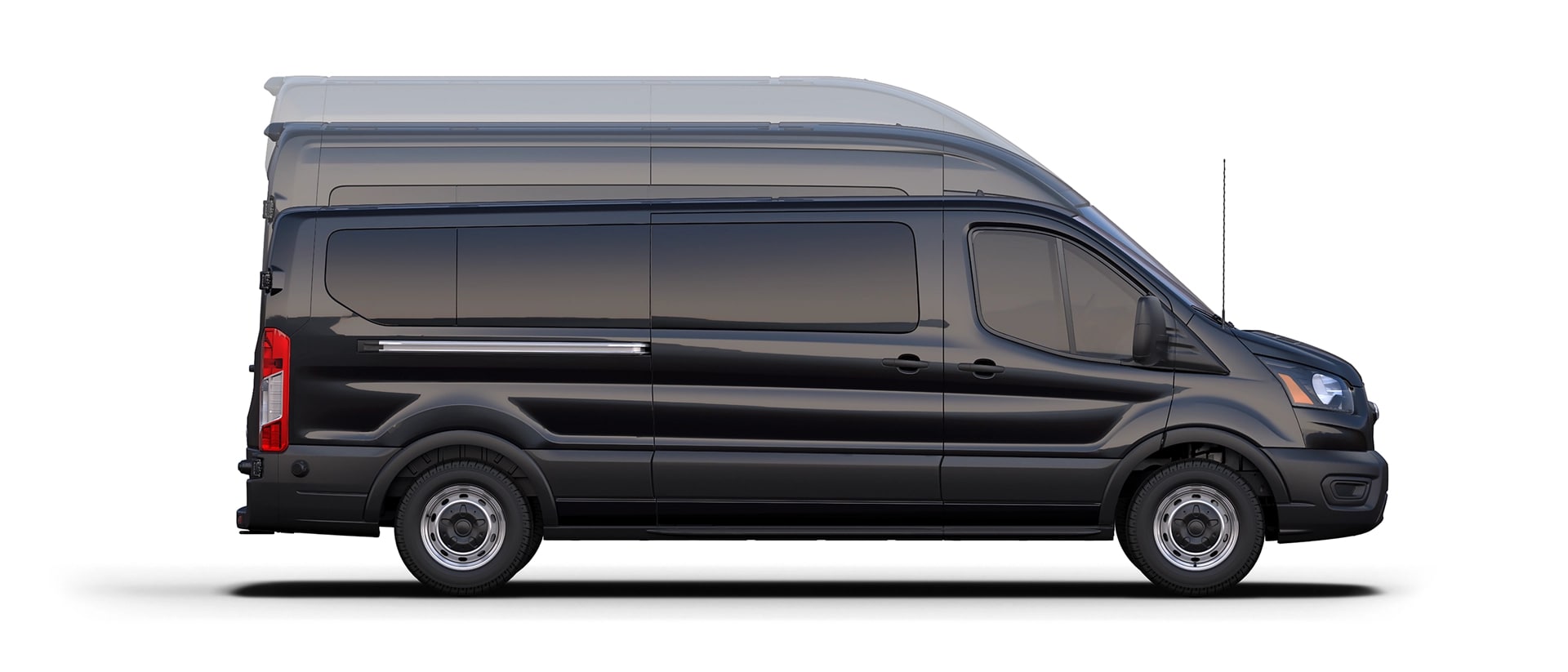 The 3 heights of a 2025 Ford Transit® van
